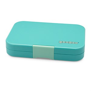 Yumbox - Madkasse Tapas XL (5 Rum), Antibes blue / Jungle Pastel
